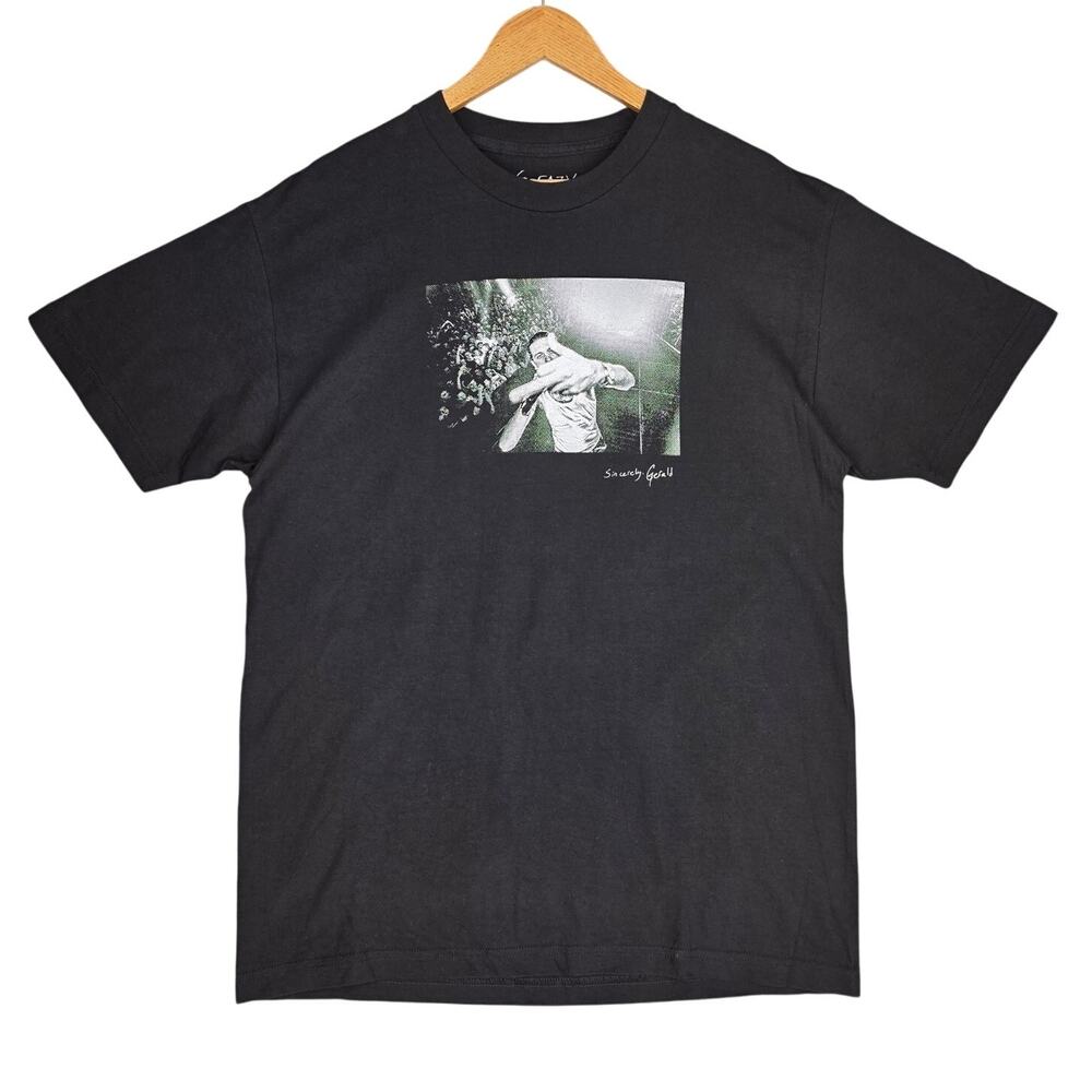 G‑EAZY MEN'S “SCARY GARRY” GRAPHIC T‑SHIRT – BLACK – SIZE LARGE – CONCERT TEE